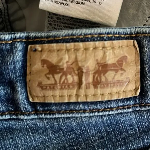 Levi’s Mid Rise Skinny Jeans Blue 31 - Picture 6 of 11